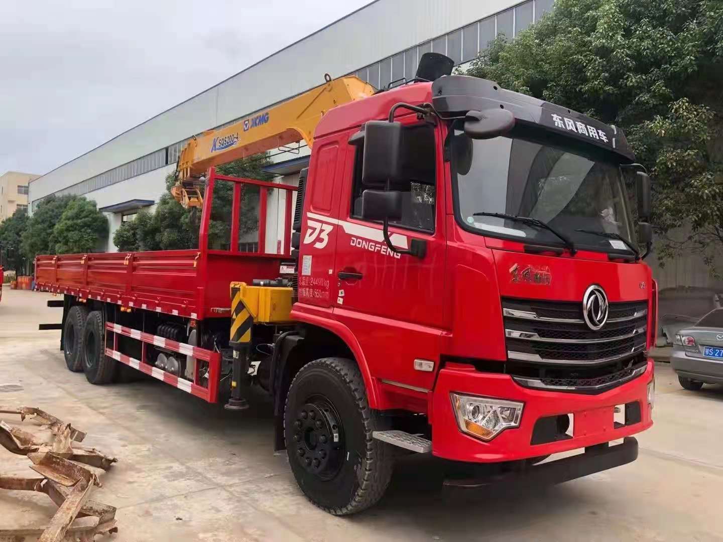 国六东风畅行D3后八轮随车吊