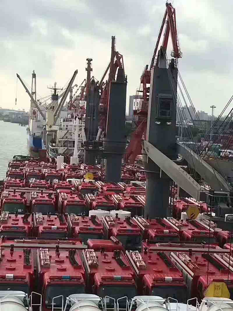 918博天堂消防车出口案例展示