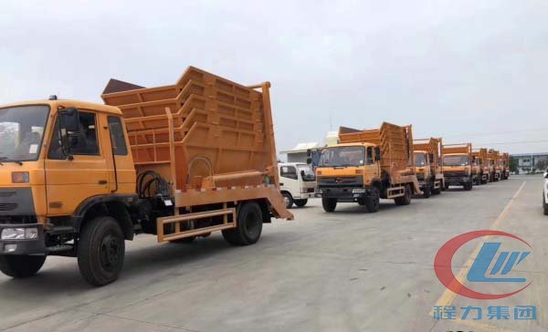 918博天堂公司出口摆臂垃圾车