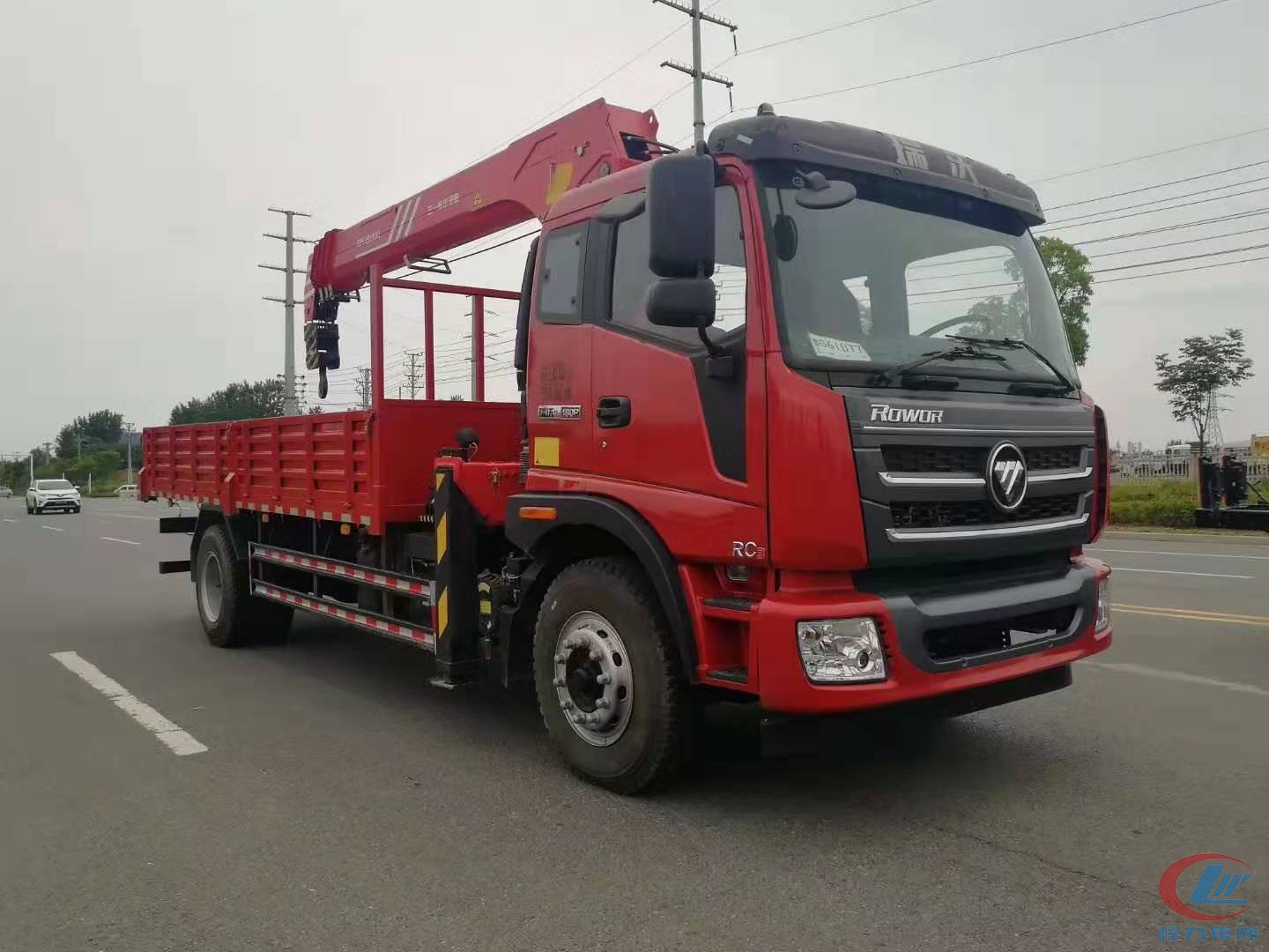 918博天堂福田8吨随车吊高清图
