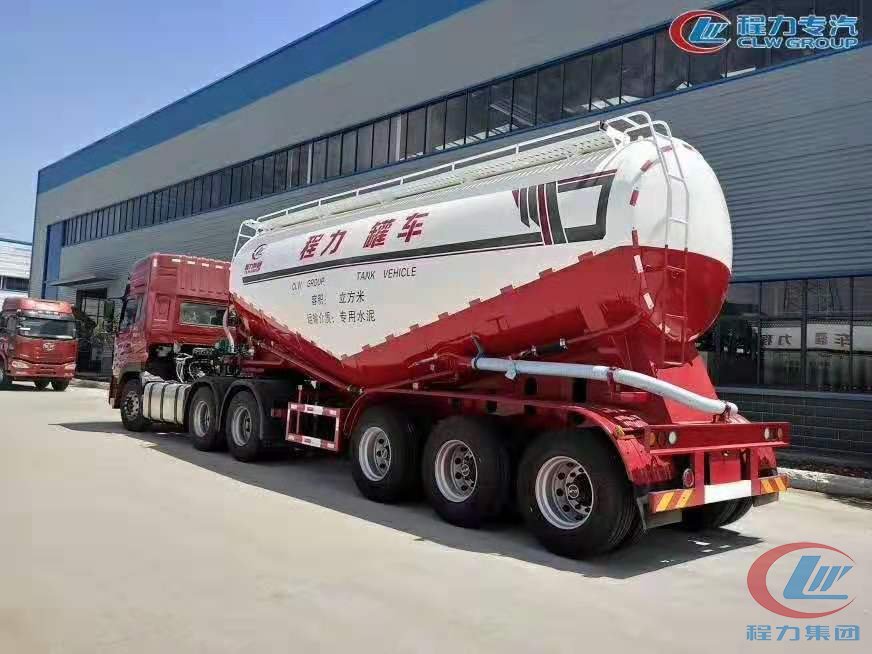 918博天堂集团东风天龙半挂水泥罐车
