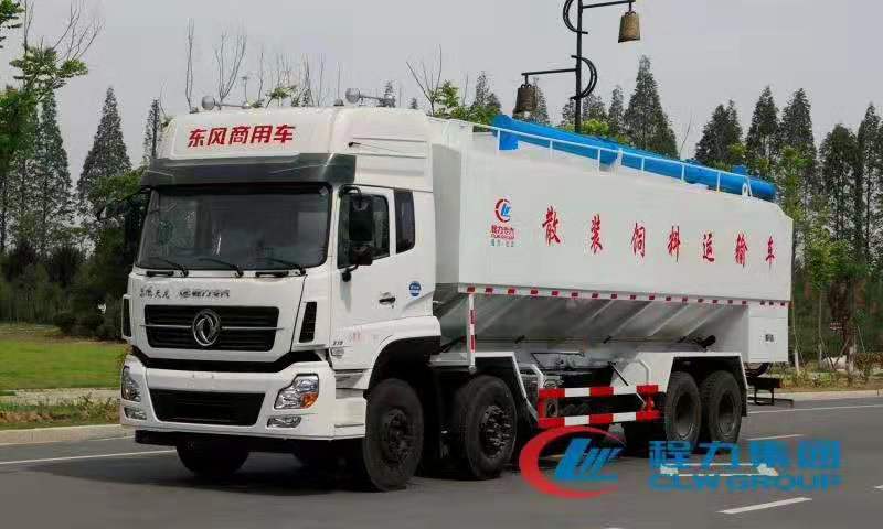 918博天堂东风天龙饲料车高清图