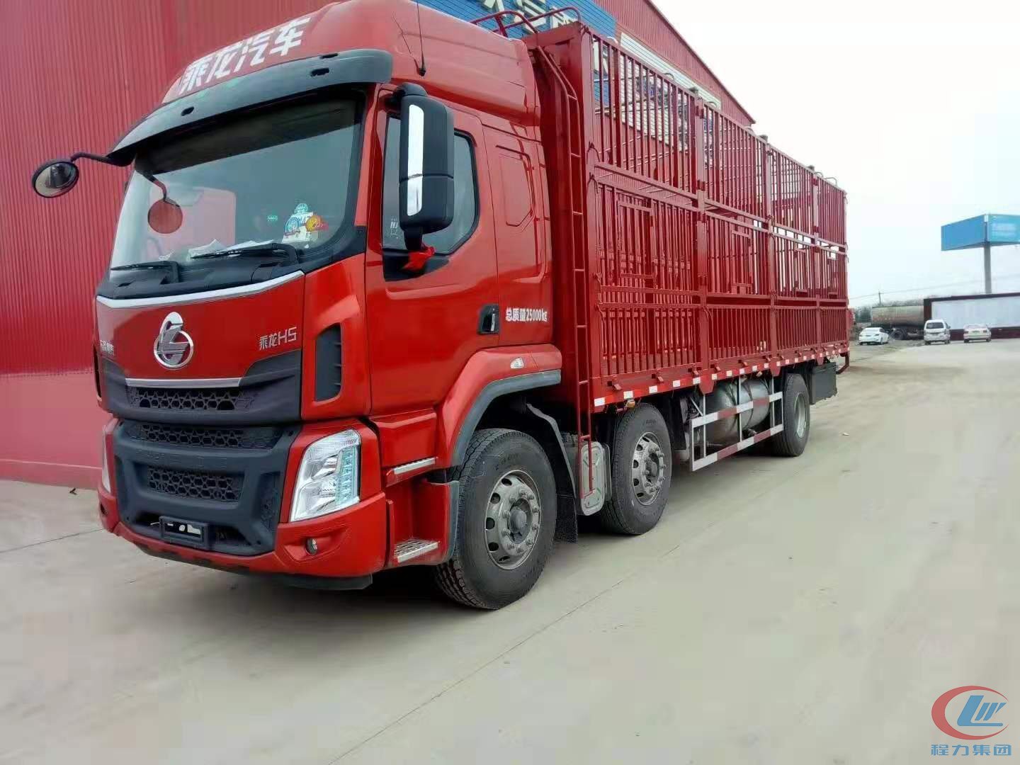 918博天堂东风乘龙H5仓栏式运猪车